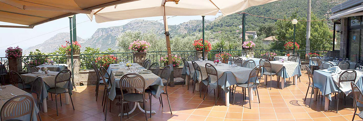 Panorama dal terrazzo del Ristorante Pizzeria Zio Sam Sorrento