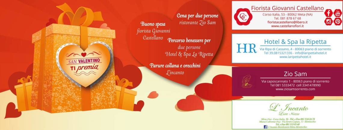 Il Ristorante Zio Sam a San Valentino ti premia